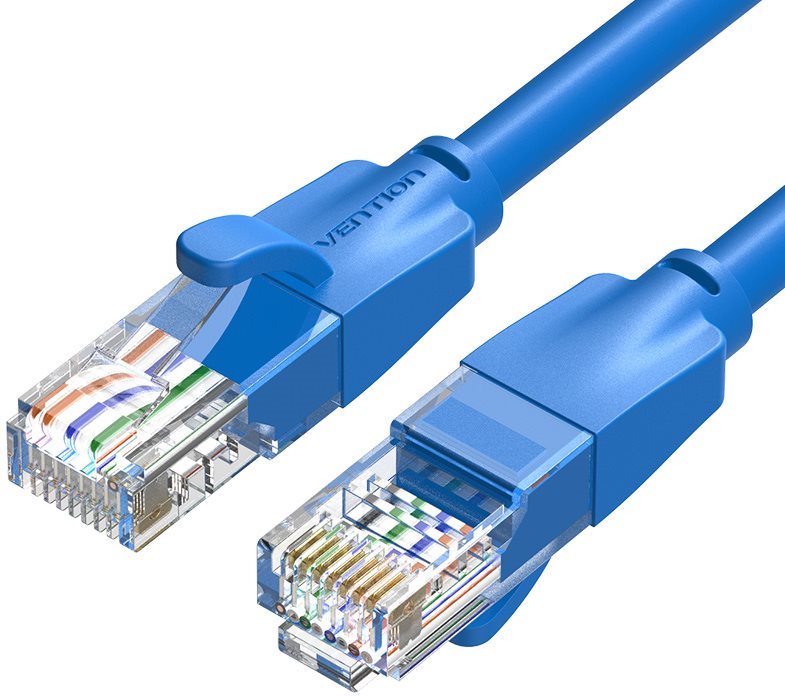 Hálózati kábel Vention Cat.6 UTP Patch Cable 2M Blue
