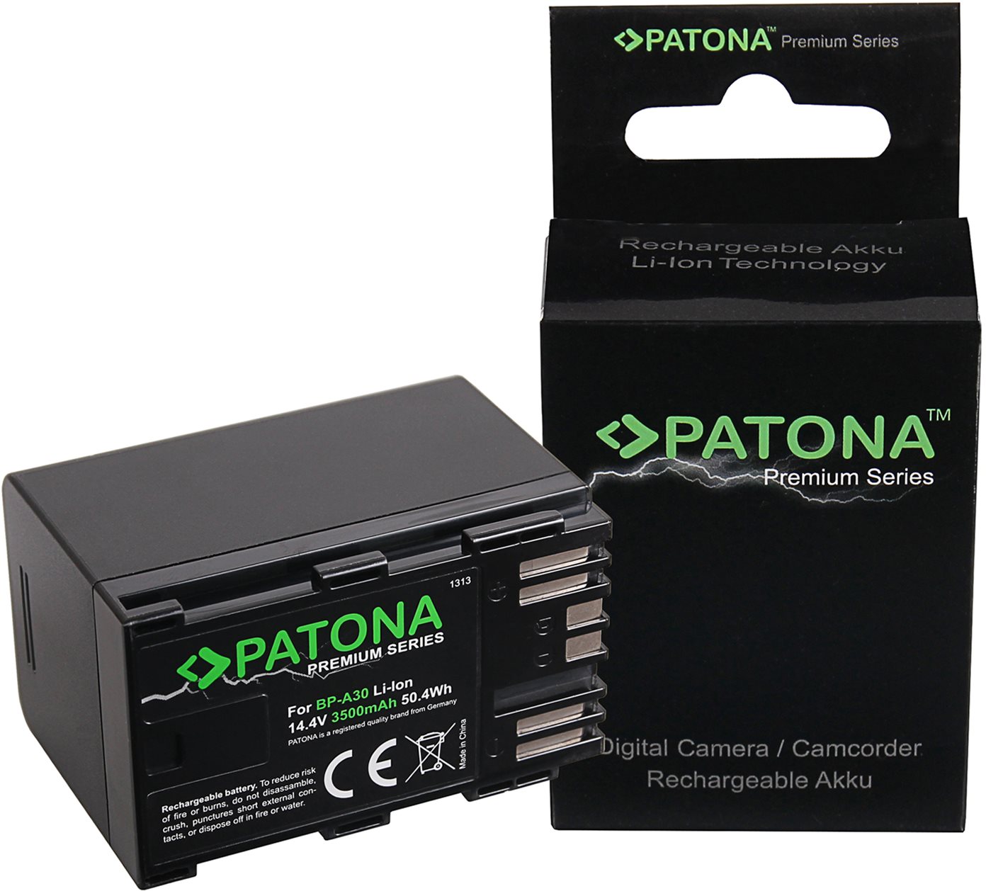 Kamera akkumulátor PATONA Canon BP-A30/BP-A60 3500mAh 14