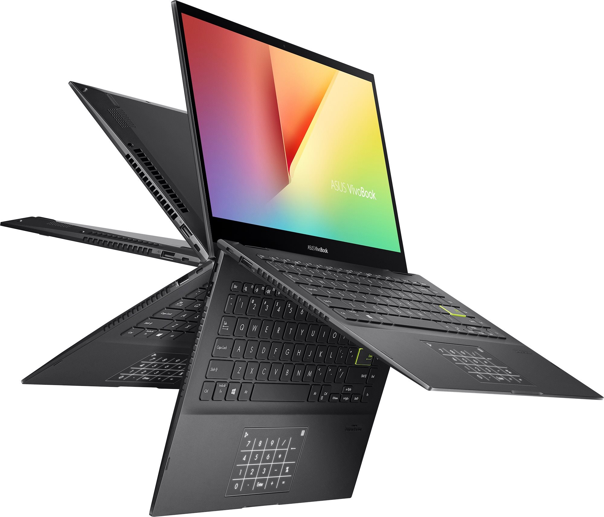 Laptop ASUS Vivobook Flip 14 TP470EA-EC462W Indie Black