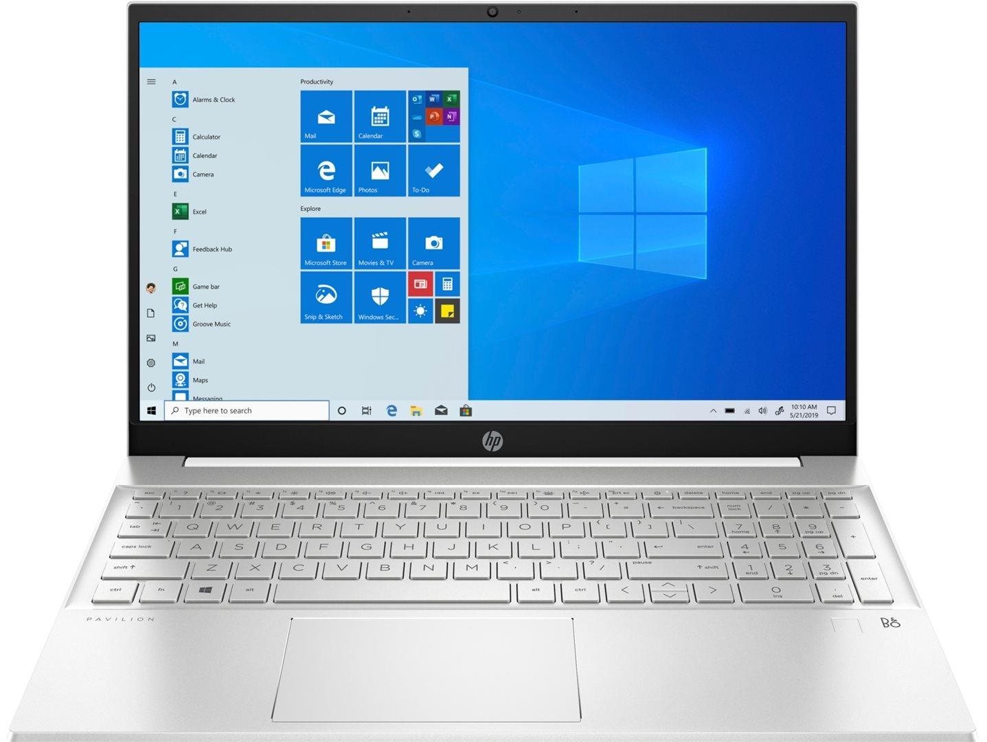 Laptop HP Pavilion 15-eh1014nh Ceramic White