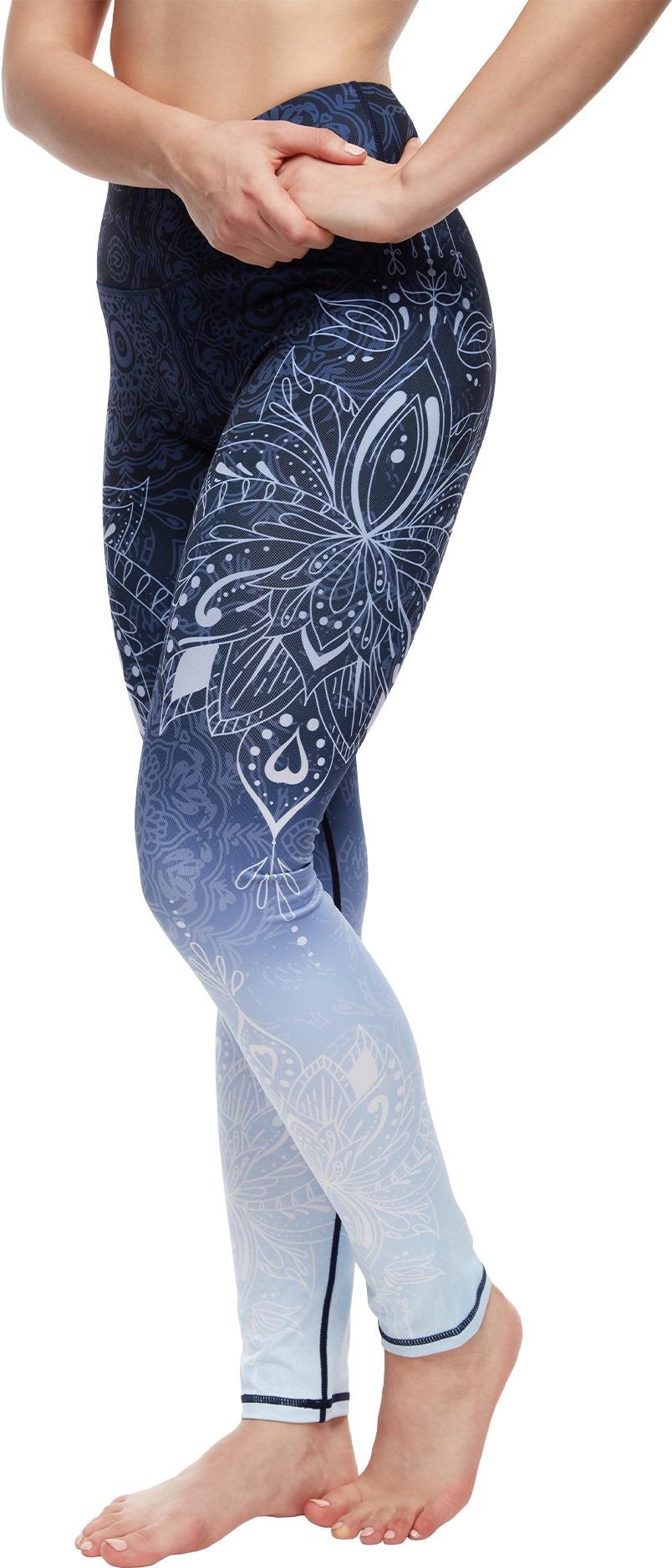 Legging Dedoles Vidám fitnesz leggings Ombré mandala kék 2XL méret