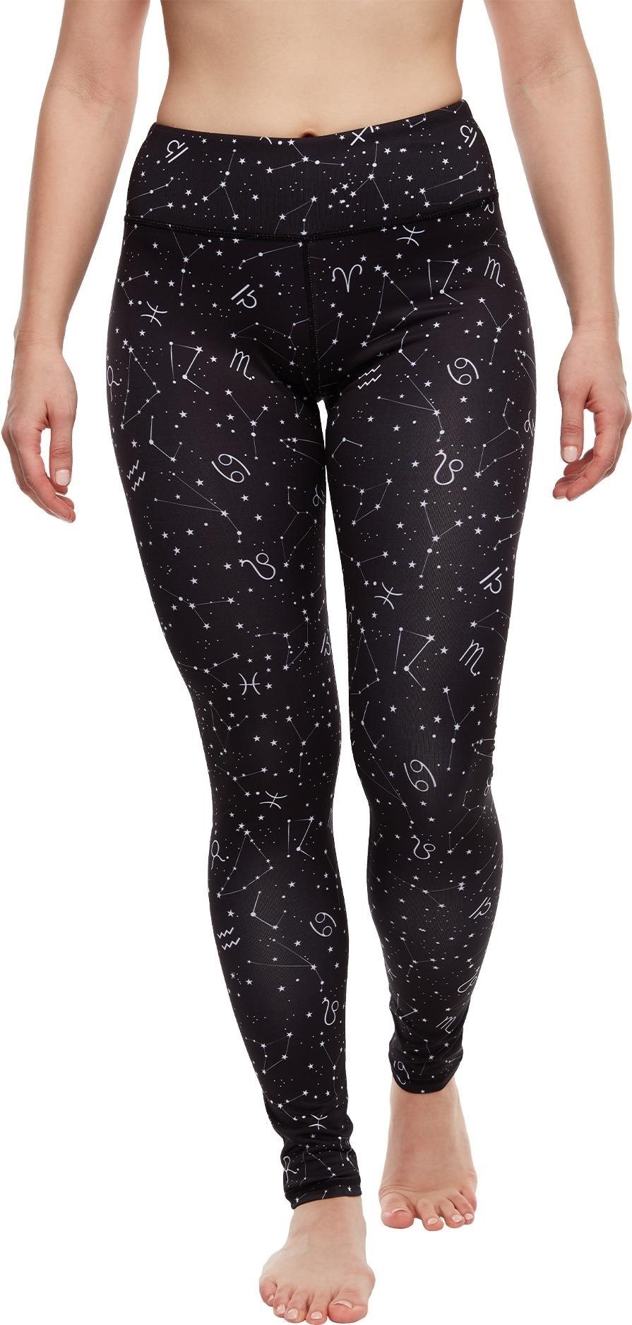 Legging Dedoles Vidám sport leggings Csillagjegyek fekete 2XL méret