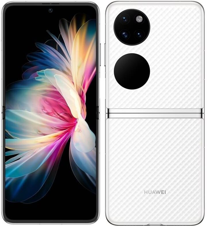 Mobiltelefon Huawei P50 Pocket fehér