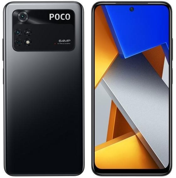 Mobiltelefon POCO M4 Pro 128 GB fekete