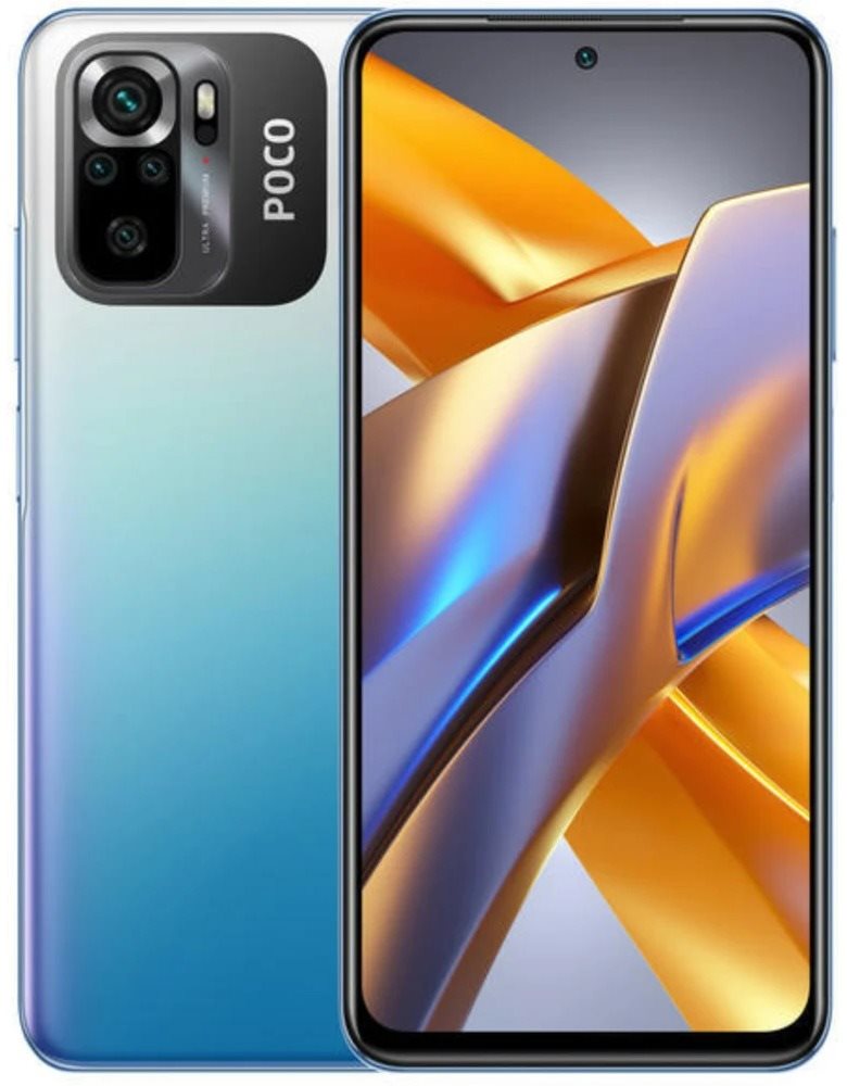 Mobiltelefon POCO M5s 4GB/128GB kék