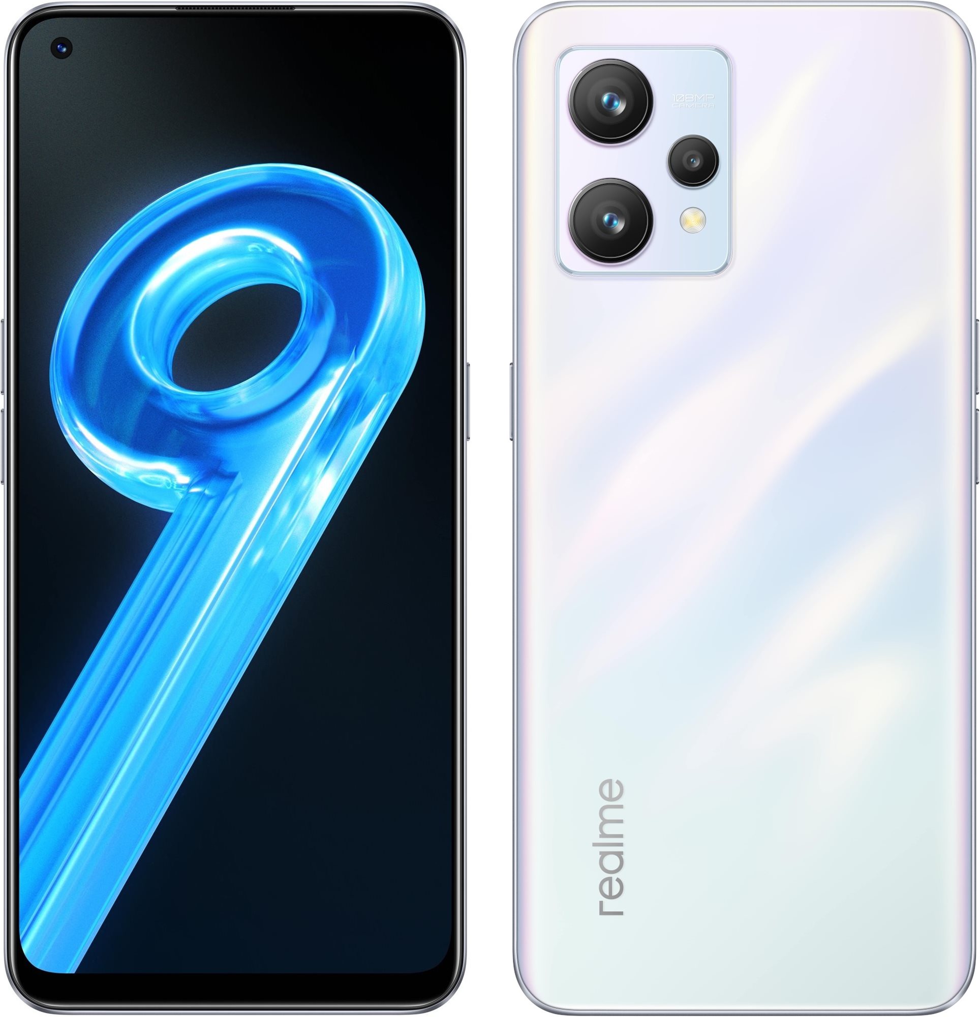 Mobiltelefon Realme 9 DualSIM 8 GB / 128 GB fehér