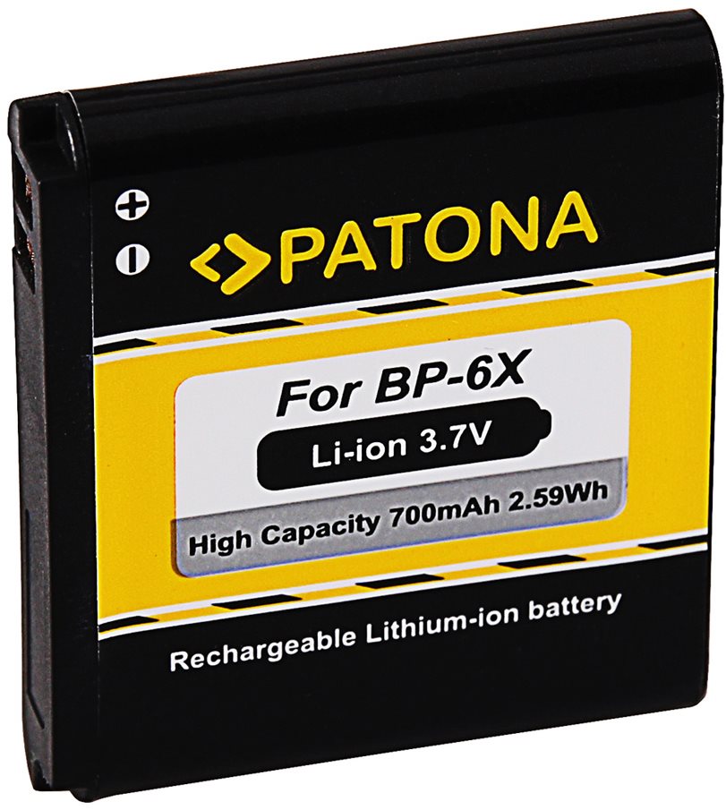 Mobiltelefon akkumulátor PATONA a Nokia BP-6X készülékhez 700mAh 3