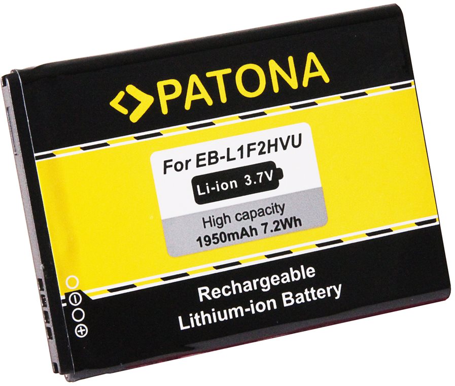 Mobiltelefon akkumulátor PATONA a Samsung EB-L1F2HVU készülékhez 1950mAh 3