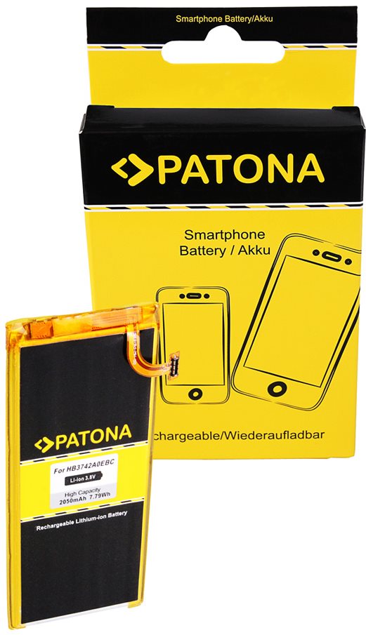 Mobiltelefon akkumulátor PATONA akku Huawei D2-0082-höz 2050mAh 3