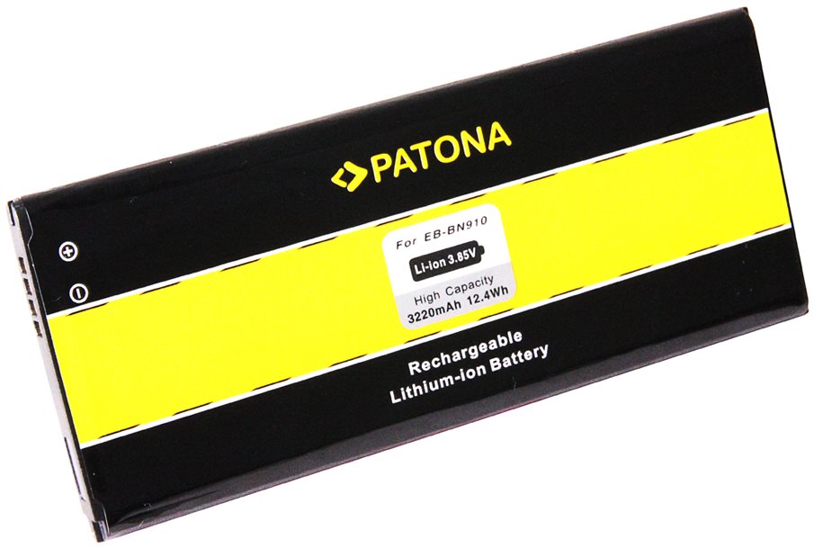 Mobiltelefon akkumulátor PATONA akku Samsung EB-BN910-hez 3220mAh 3