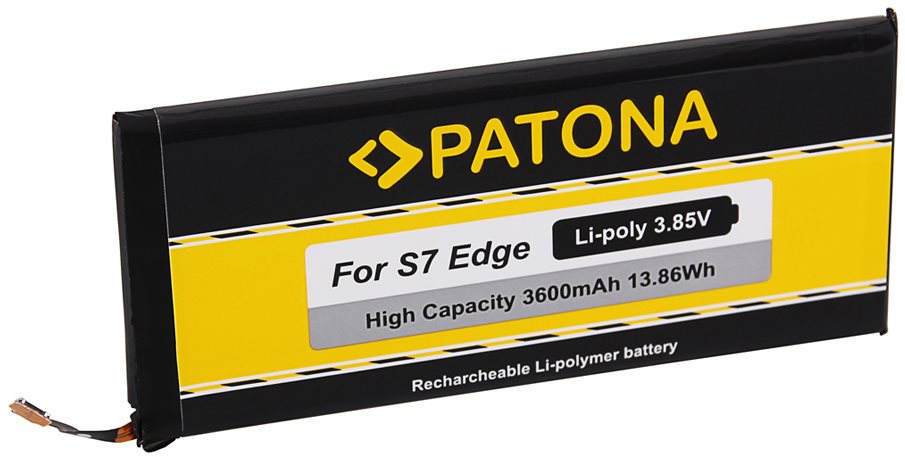 Mobiltelefon akkumulátor PATONA akku Samsung Galaxy S7 Edge-hez 3600mAh 3