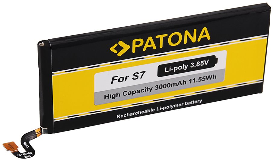 Mobiltelefon akkumulátor PATONA akku Samsung Galaxy S7-hez 3000mAh 3