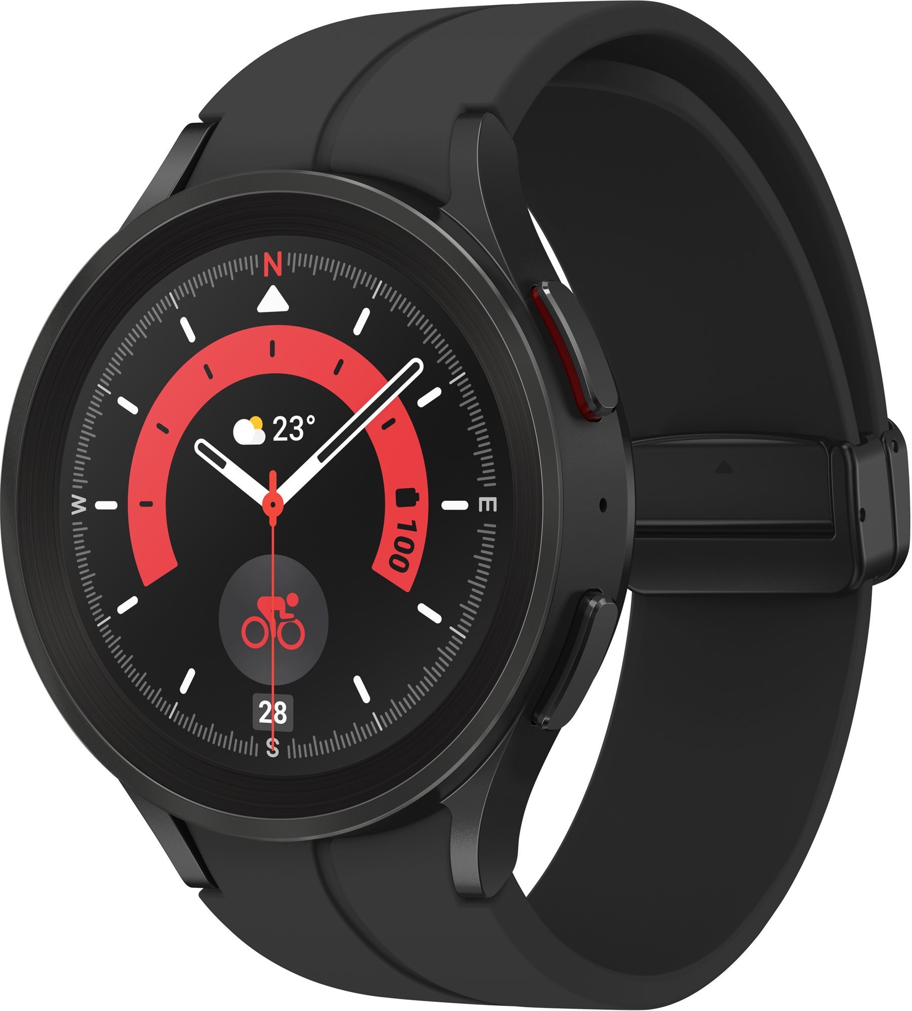 Okosóra Samsung Galaxy Watch 5 Pro 45 mm fekete