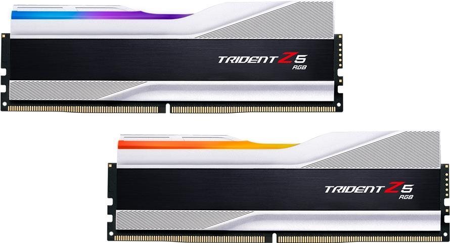 RAM memória G.SKILL 32GB KIT DDR5 5600MHz CL36 Trident Z5 RGB Silver