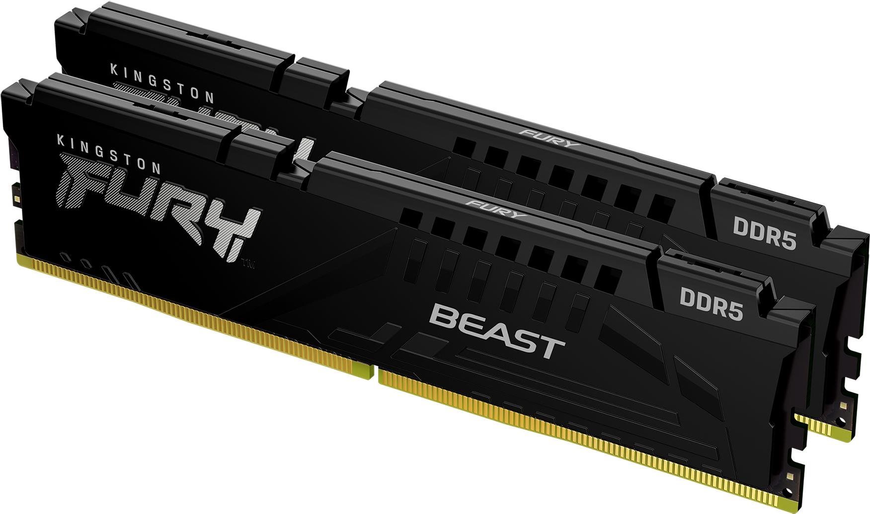 RAM memória Kingston FURY 32GB KIT DDR5 5600MHz CL40 Beast Black