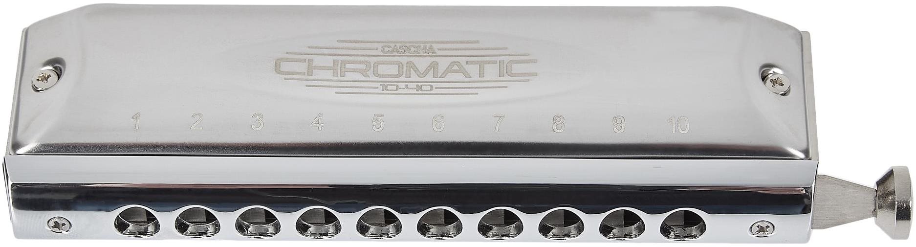 Szájharmonika CASCHA Chromatic 10-40 Blues