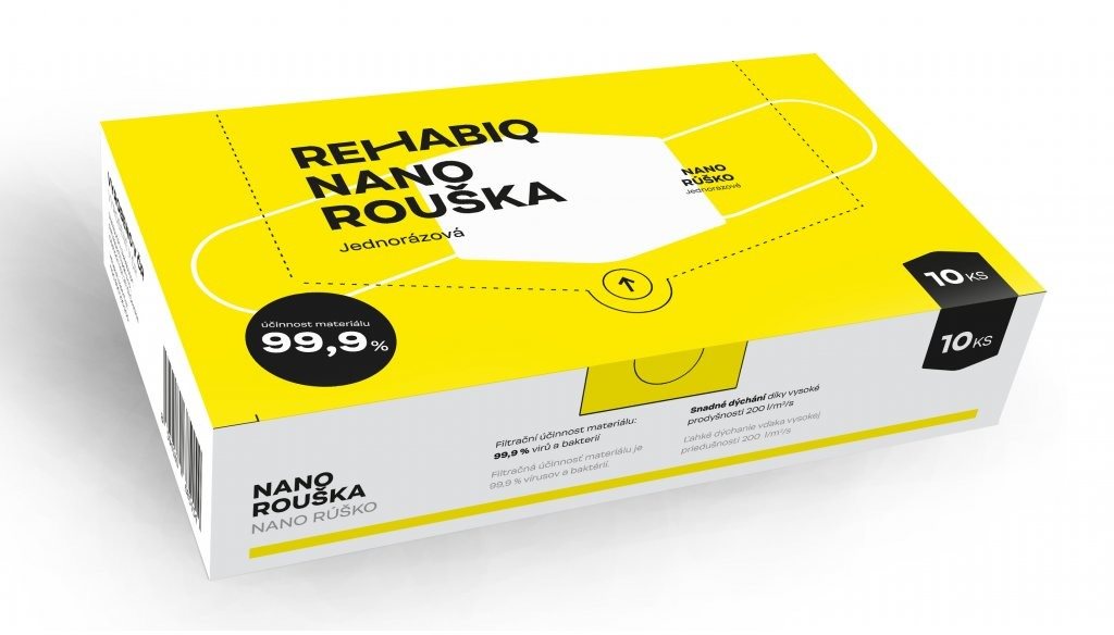 Szájmaszk REHABIQ Nano 12 órás hatással