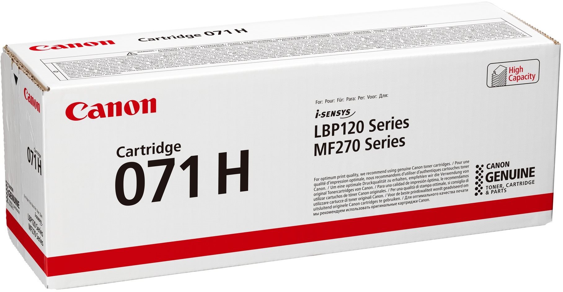 Toner Canon CRG-071H fekete