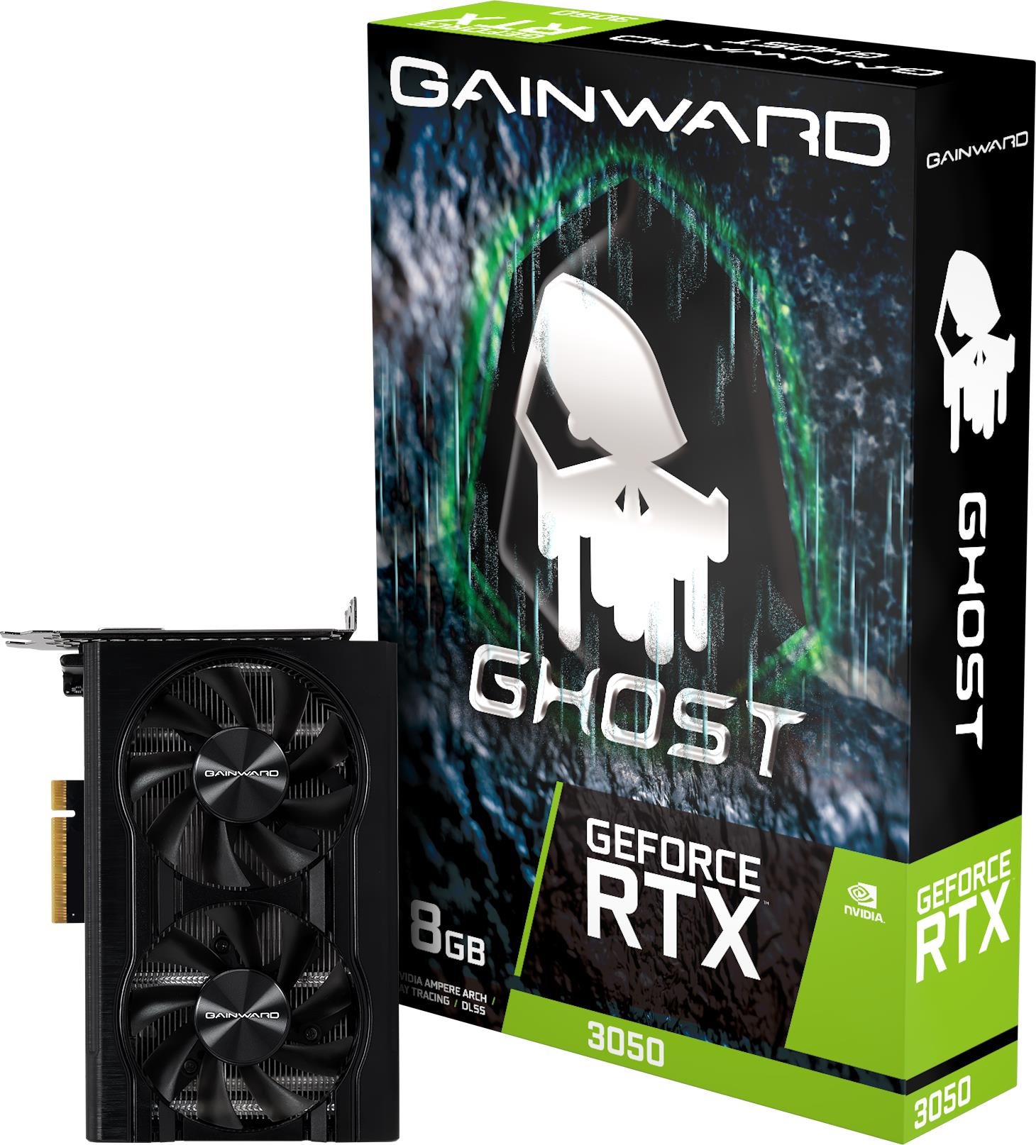 Videókártya GAINWARD GeForce RTX 3050 Ghost 8G