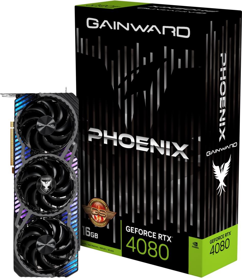 Videókártya GAINWARD GeForce RTX 4080 Phoenix GS 16G