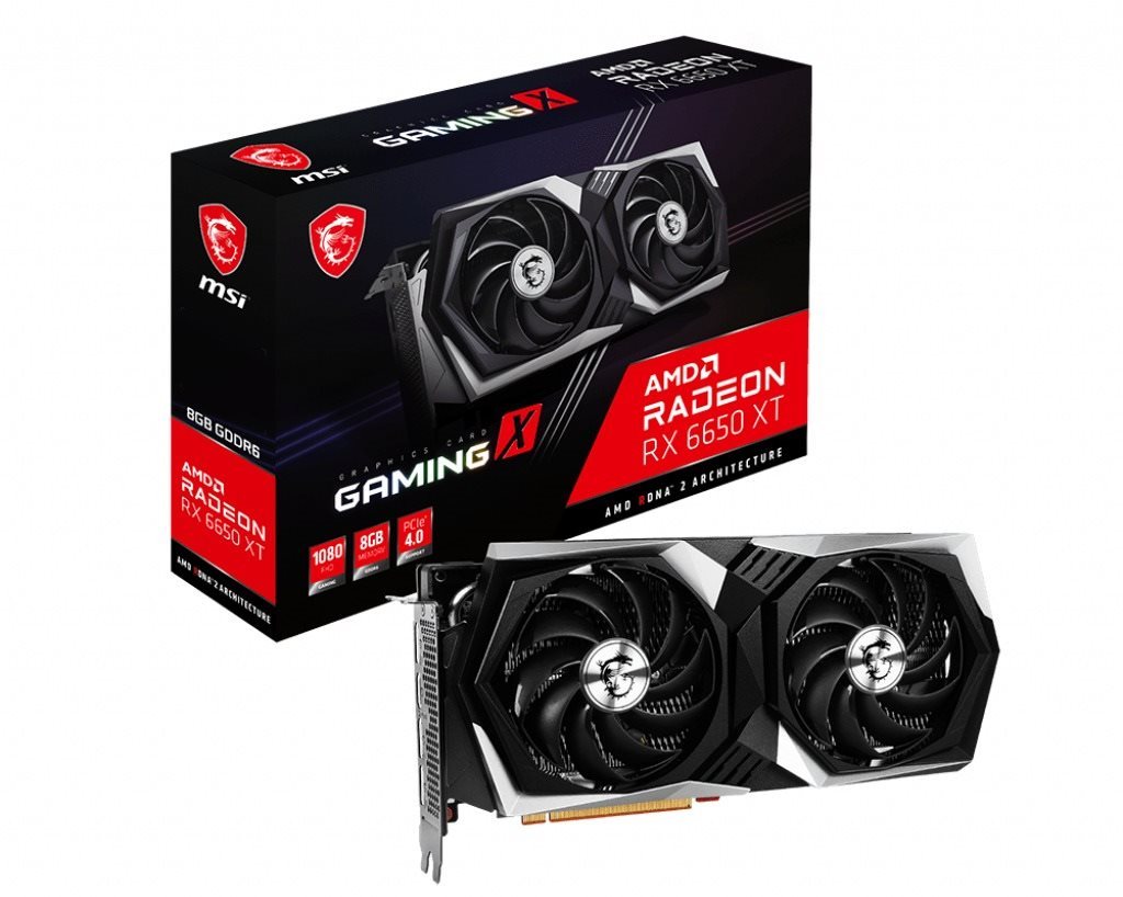 Videókártya MSI Radeon RX 6650 XT GAMING X 8G