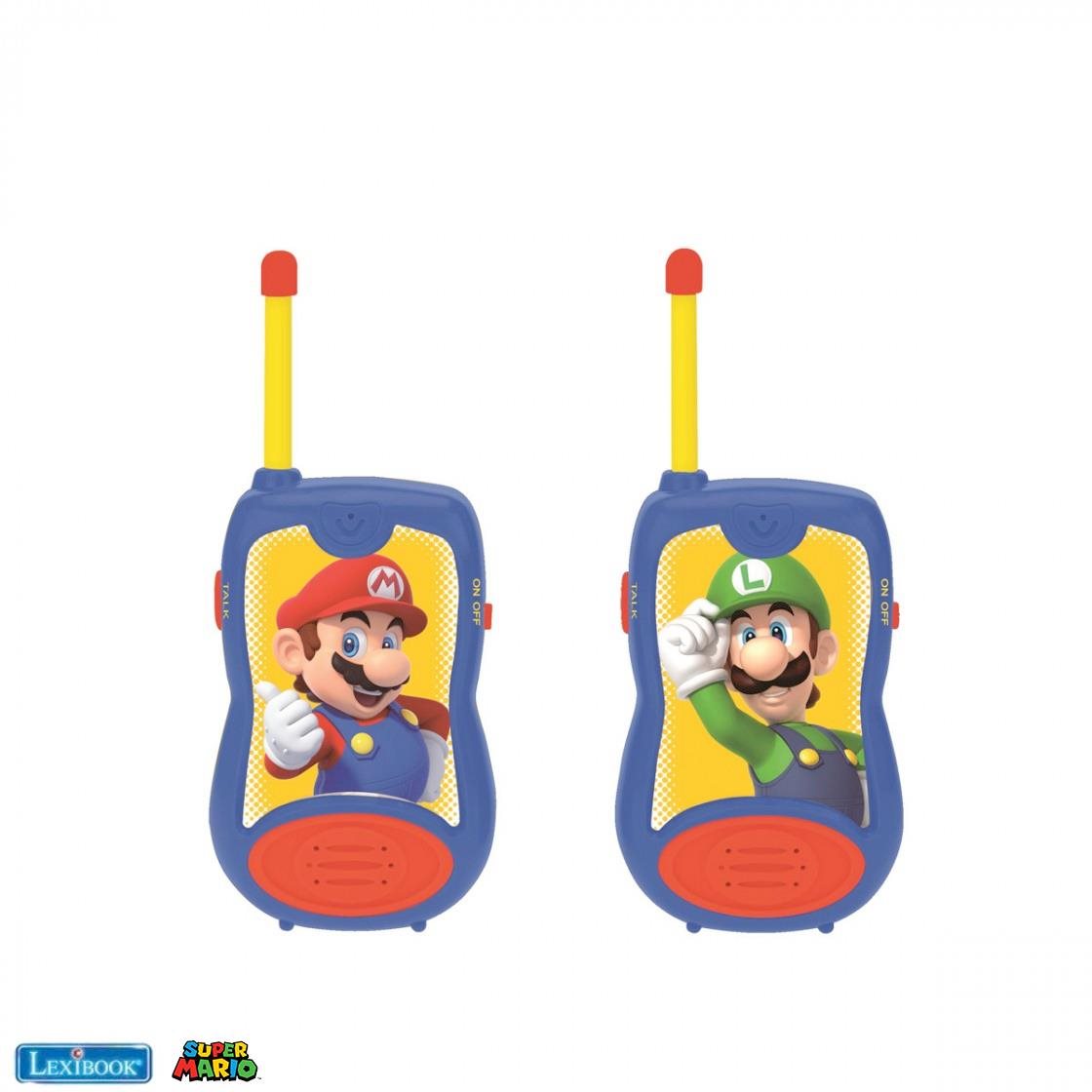 Walkie talkie gyerekeknek Lexibook Super Mario Adó-vevő 120 m hatótávolságig