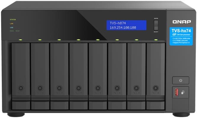 Adattároló NAS QNAP TVS-h874X-i9-64G