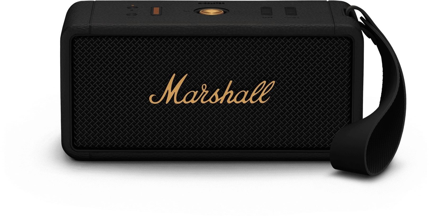 Bluetooth hangszóró Marshall Middleton Black & Brass