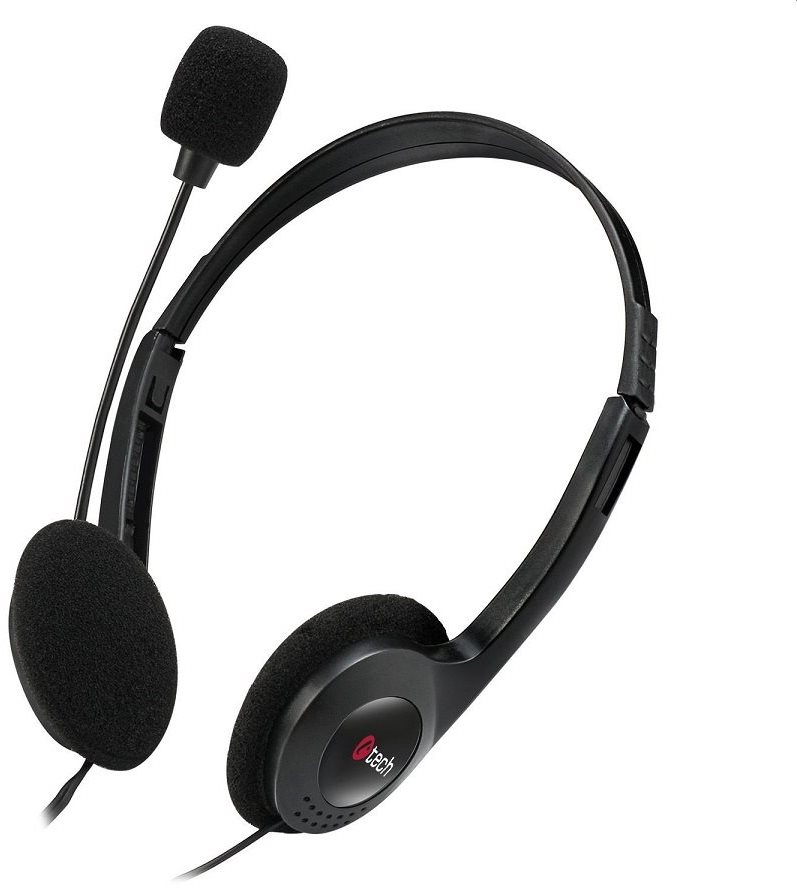Fej-/fülhallgató C-Tech MHS-03E