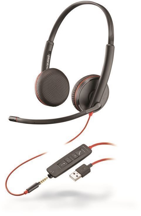 Fej-/fülhallgató Plantronics BLACKWIRE 3225