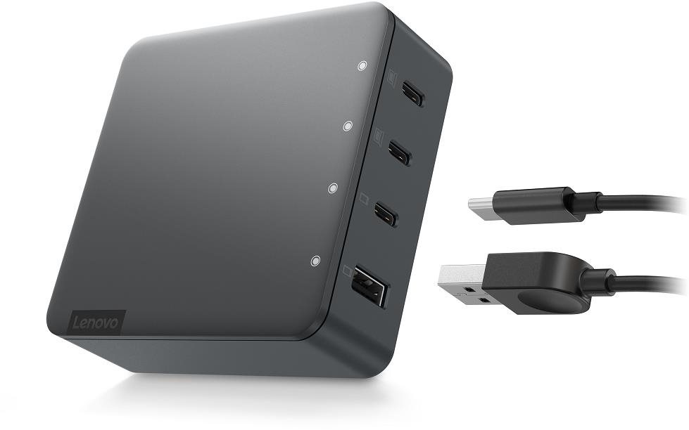 Hálózati tápegység Lenovo Go 130W Multi-Port Charger