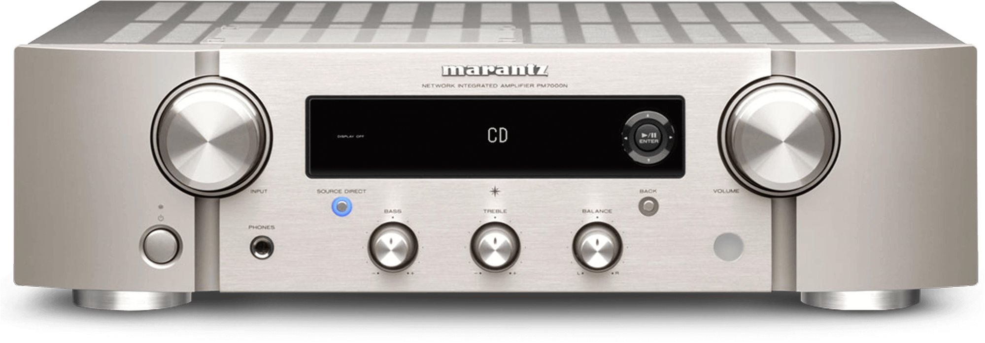 HiFi erősítő Marantz PM7000N ezüst-arany