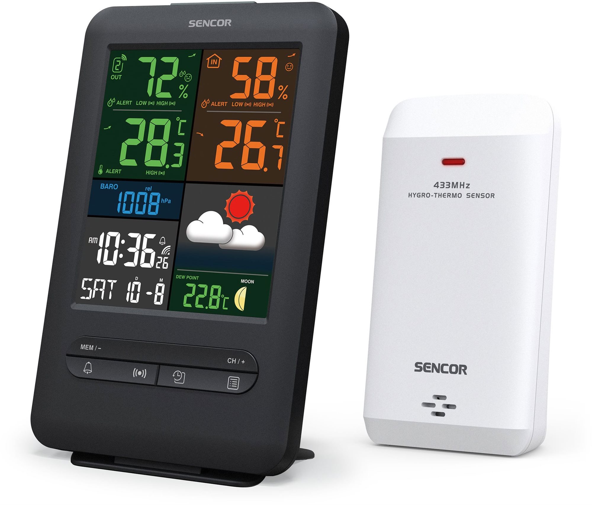 Időjárás állomás SENCOR SWS 7300