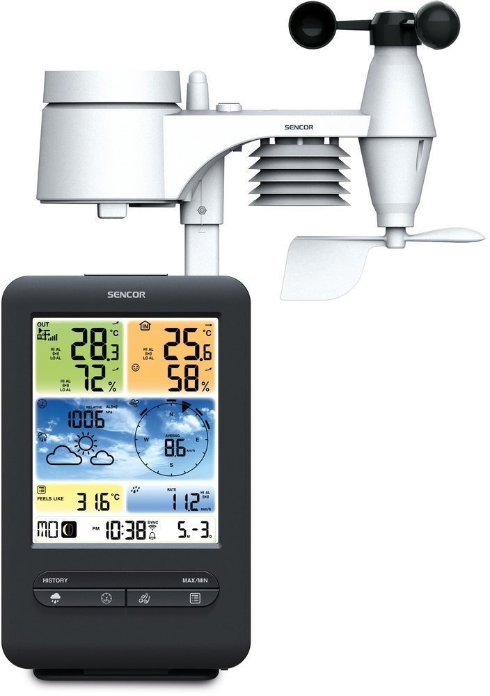 Időjárás állomás Sencor SWS 9898 WiFi