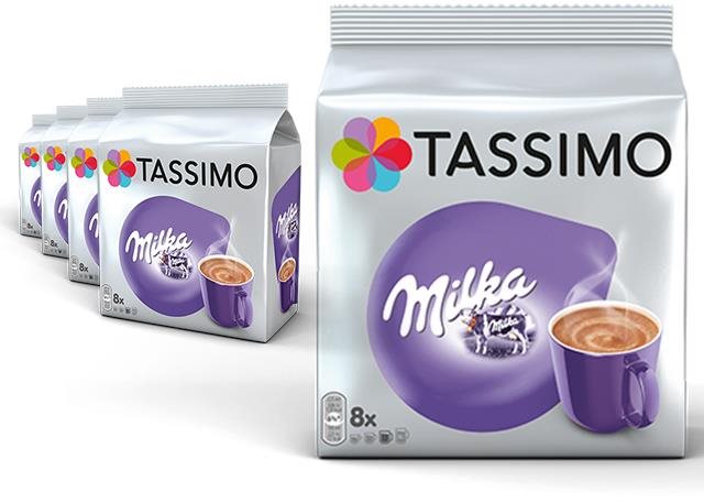 Kávékapszula Tassimo KARTON 5 x Milka big disc 240g