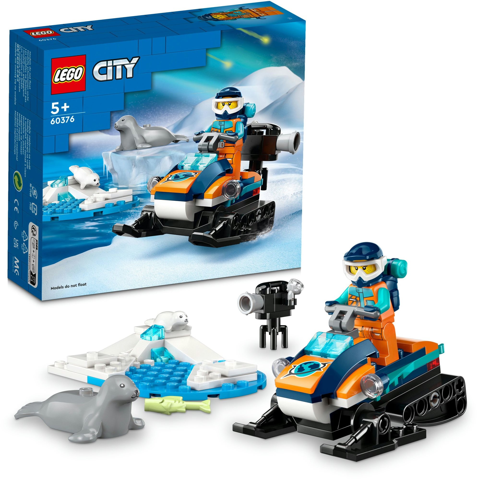 LEGO LEGO® City Sarkkutató motoros szán 60376