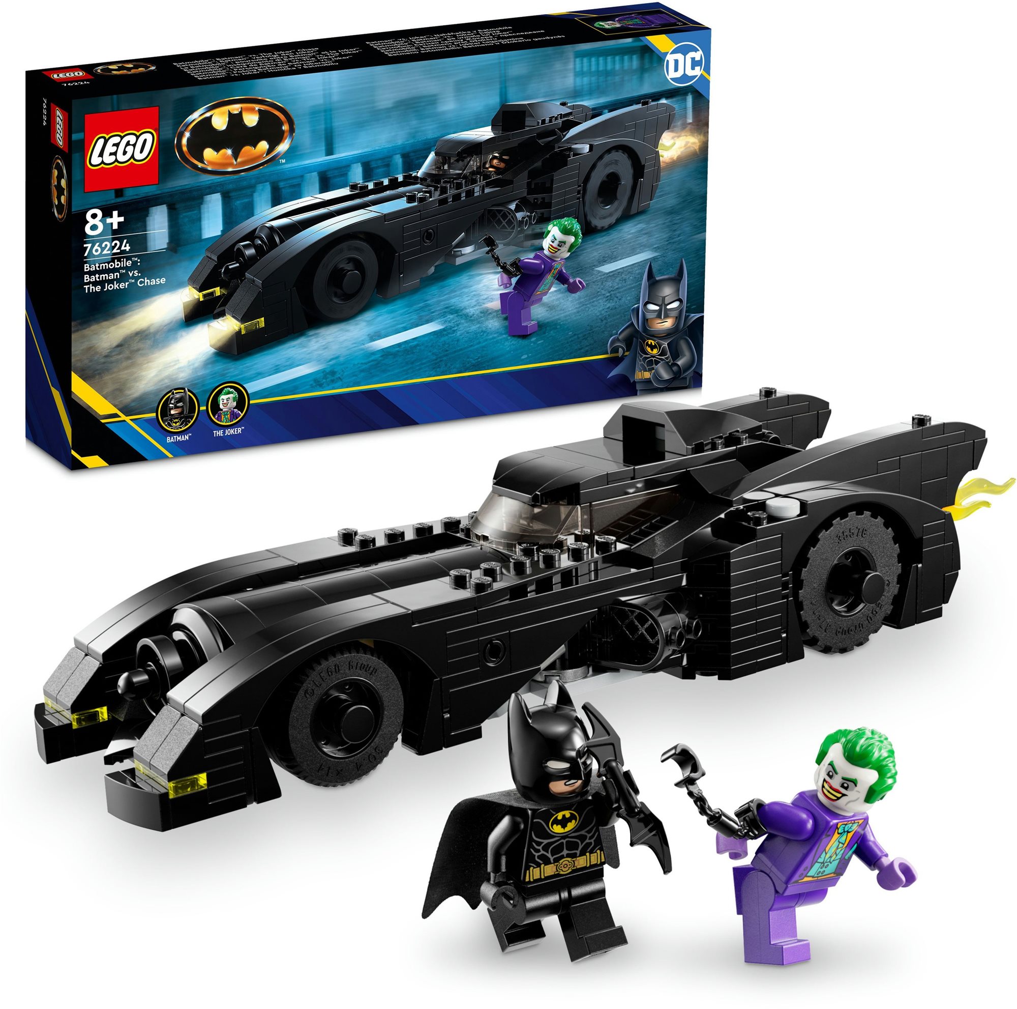 LEGO LEGO® DC Batman™ 76224 Batmobile™: Batman™ vs.  Joker™ hajsza