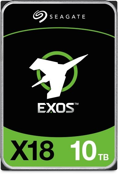 Merevlemez Seagate Exos X18 10TB Standard Model FastFormat (512e/4Kn) SAS