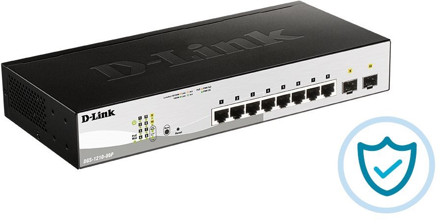 Switch D-Link DGS-1210-08P