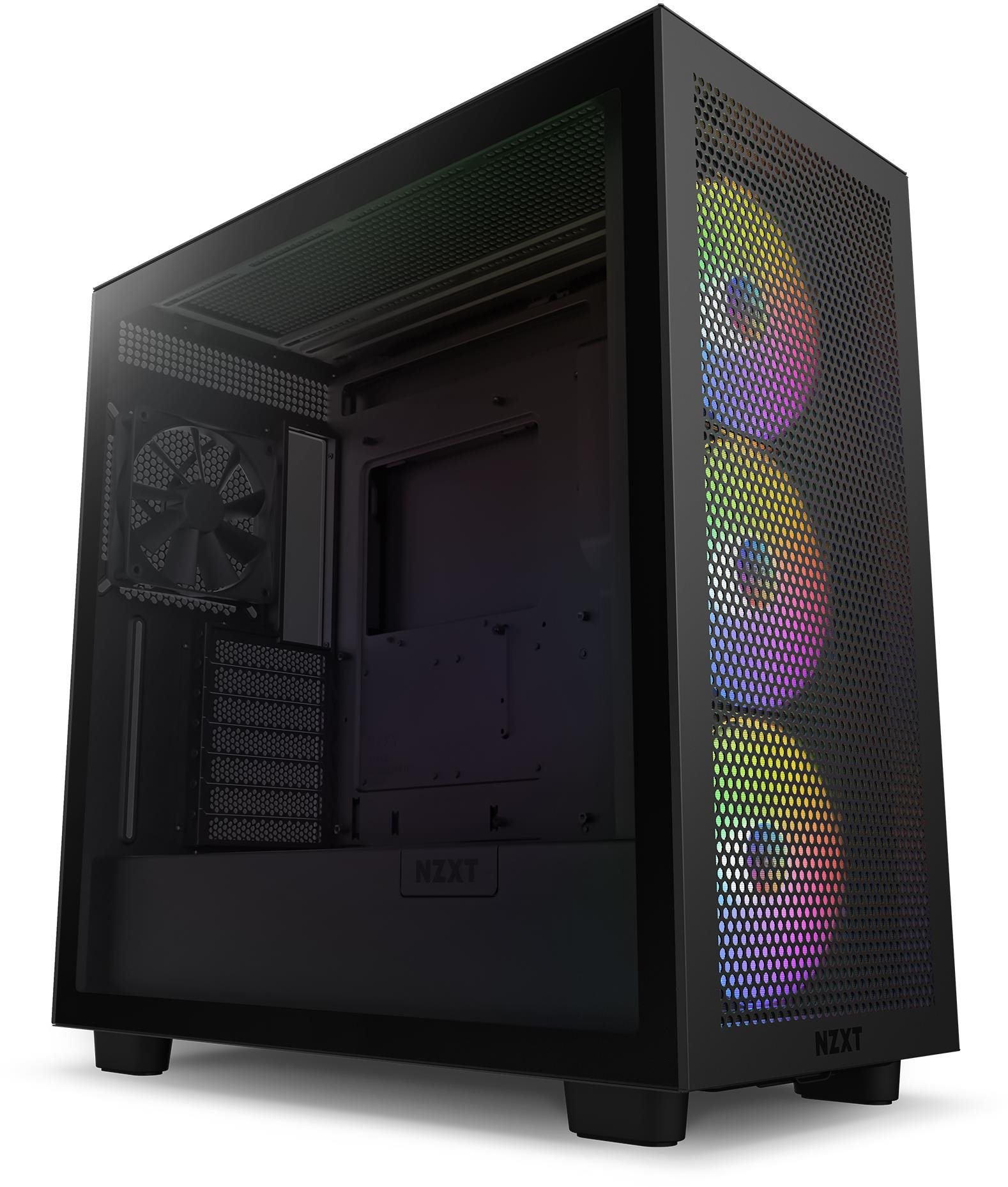 Számítógépház NZXT H7 Flow RGB Black