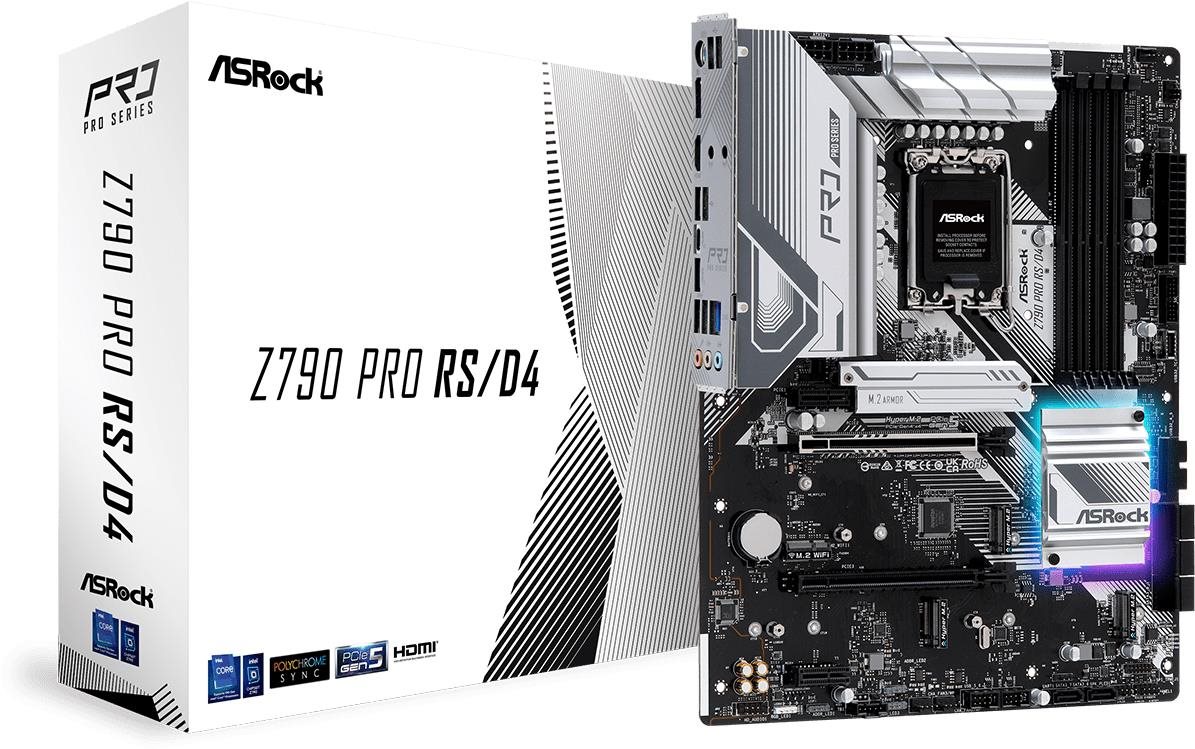 Alaplap ASROCK Z790 Pro RS / D4