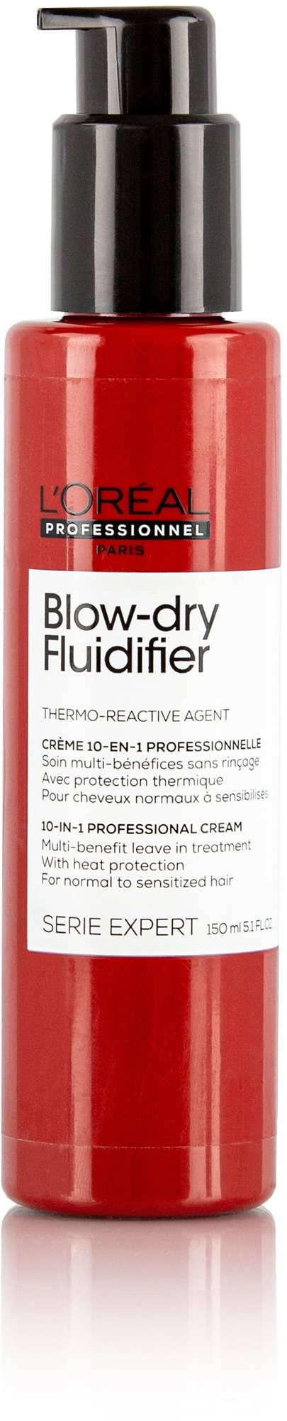 Hajformázó krém L'ORÉAL PROFESSIONNEL Serie Expert New Blow-dry Fluidifier 150 ml