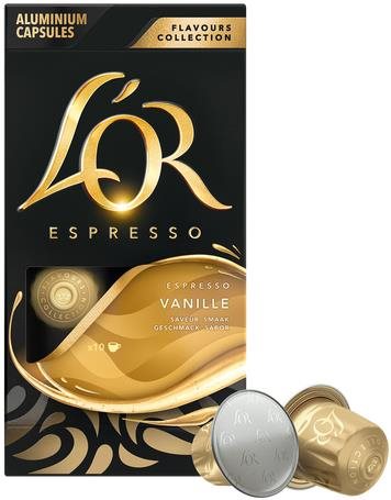 Kávékapszula L'OR Espresso Vanille 10 db Nespresso®* kávégépekhez