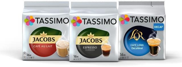 Kávékapszula Tassimo PACK Alza - Au Lait