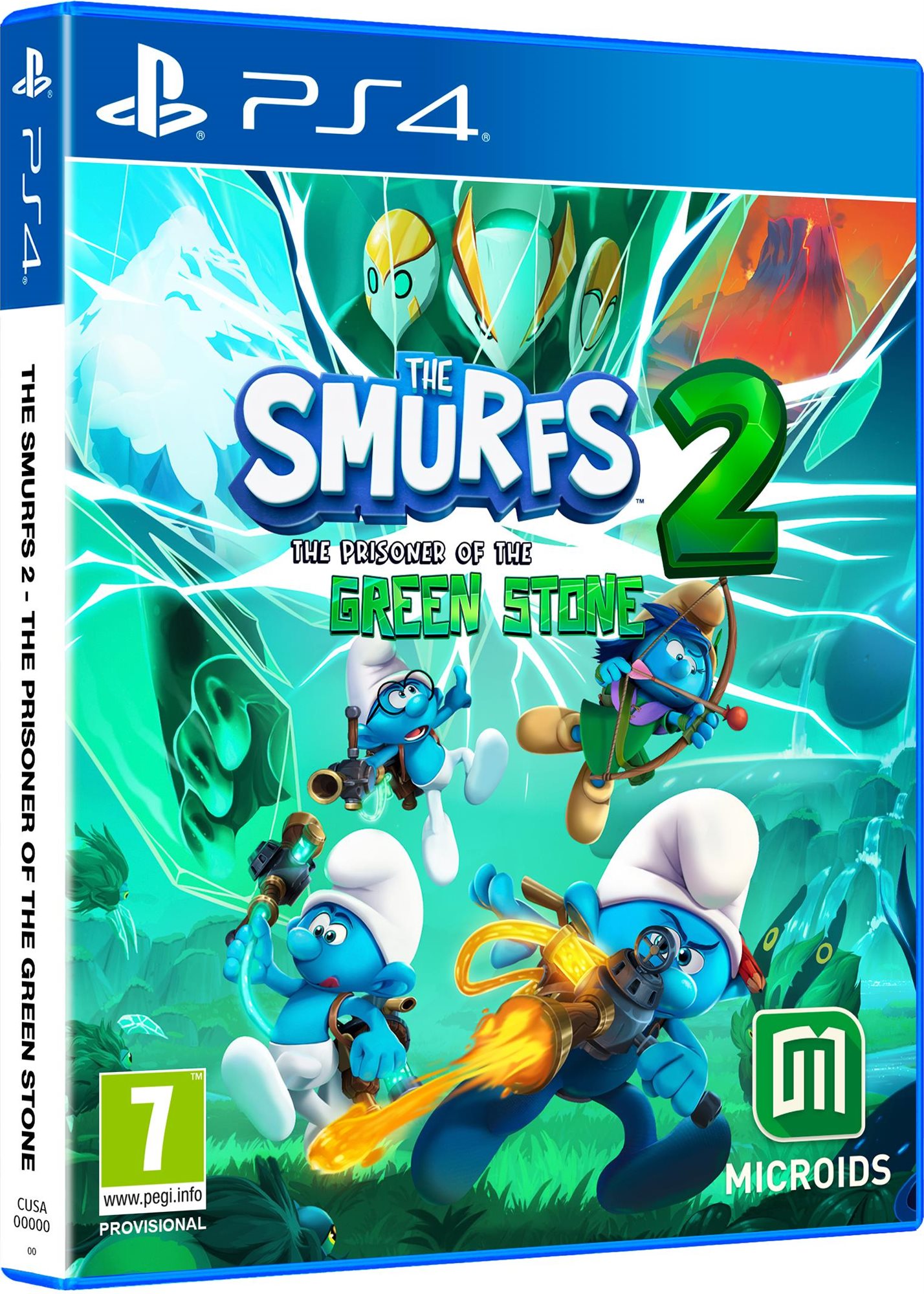Konzol játék The Smurfs 2: The Prisoner of the Green Stone - PS4