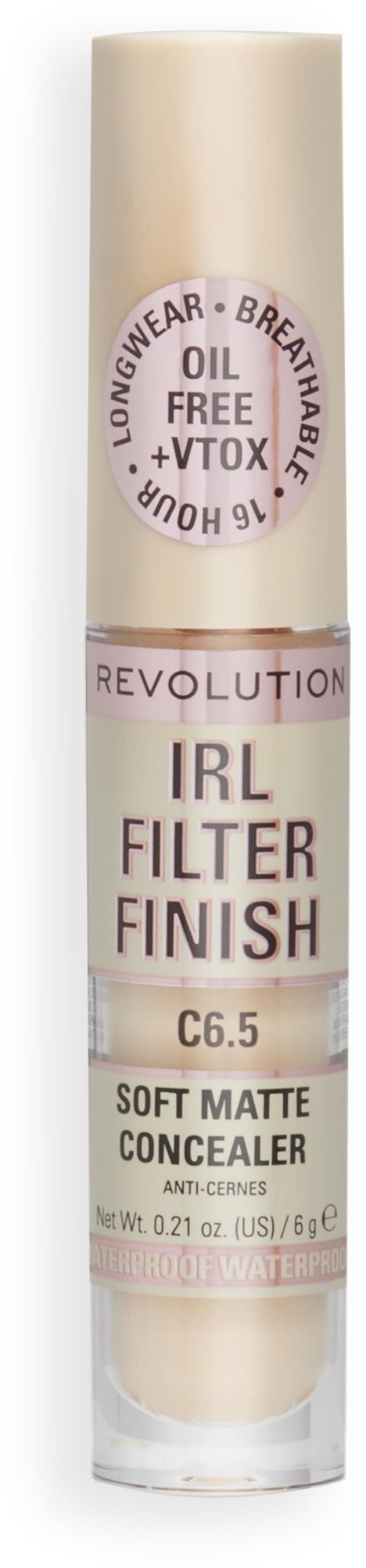 Korrektor REVOLUTION IRL Filter Finish Concealer C6.5 6 g