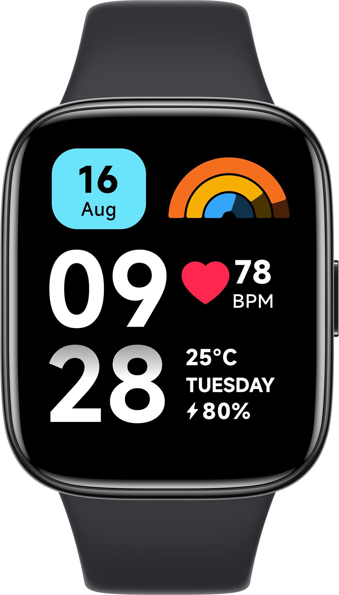 Okosóra Xiaomi Redmi Watch 3 Active fekete