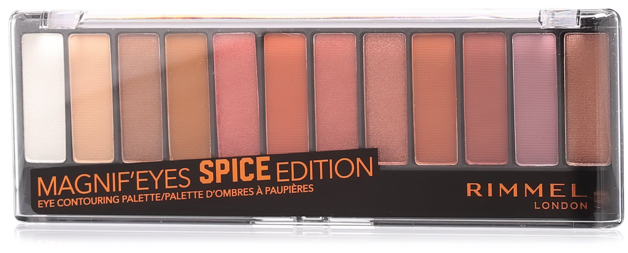 Szemfesték paletta RIMMEL LONDON Magnif'Eyes Eye shadow Palette 005 Spice Edition 14