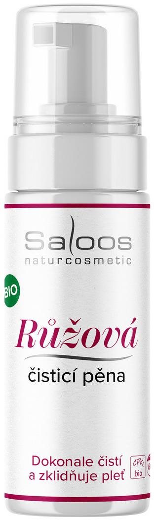 Tisztító hab SALOOS Bio Rózsás bőrtisztító hab 150 ml