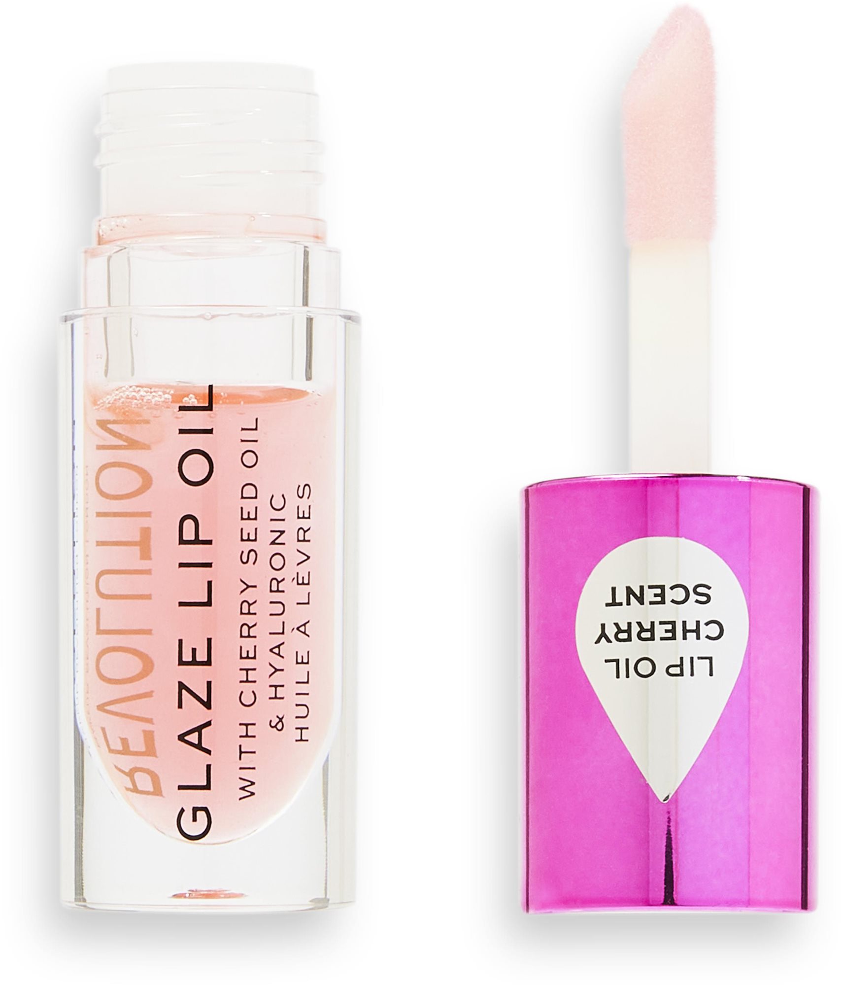 Ajakápoló REVOLUTION Glaze Lip Oil Glam Pink